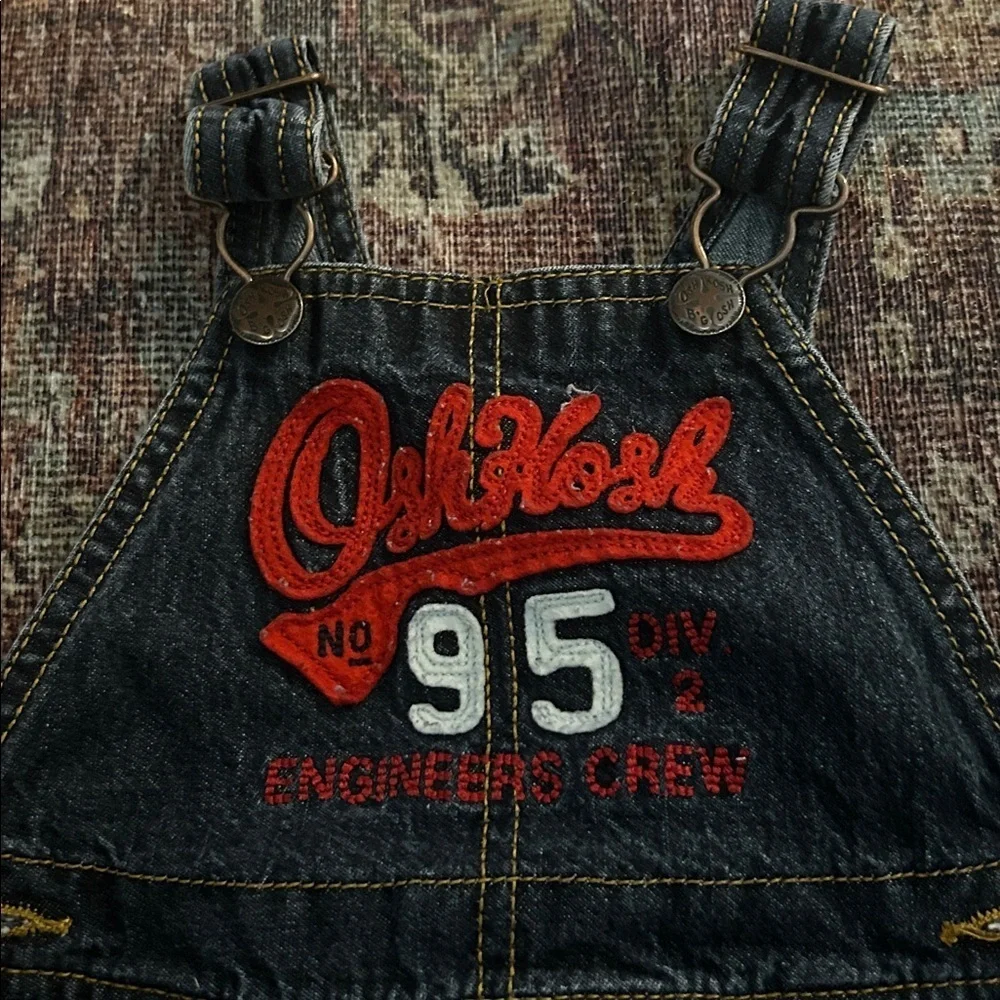 OshKosh B'gosh Blue Denim Boys Overalls
